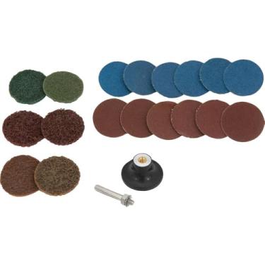 Imagem de Vonder, Jogo De Discos De Lixa Com Esponja Abrasiva 50 Mm, 20 Peças.