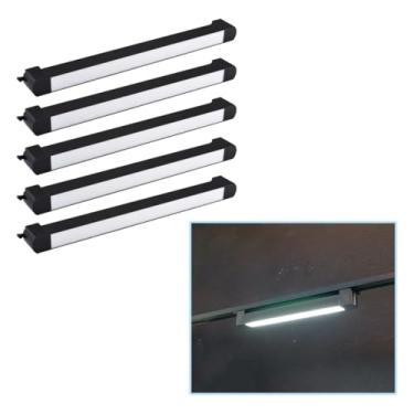 Imagem de Kit 5 Luminária 30w Linear Difusa Para Trilho Eletrificado