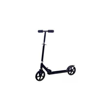 Imagem de Patinete preto até 100kg adulto juvenil dobrável cie yta-633 - Fenix