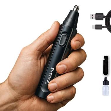 Imagem de Aparador Multifuncional 3 em 1 Portátil para Nariz, Orelha e Bigode  C