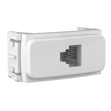 Imagem de Modulo Tomada RJ11 4F Branco Compose Weg