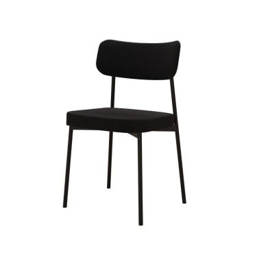 Imagem de Cadeira Mynna Fixa C/4 Pes 525 X 470 X 790 Mm C/1 Un. Preto Preto