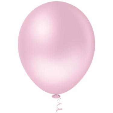 Imagem de Balao Liso 9 Rosa Candy C/50 Pic Pic