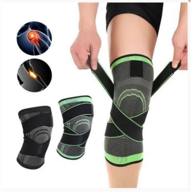 Imagem de Joelheira Tensor Protetora Joelho Ciclismo Envio 24 Horas - Sou Preço