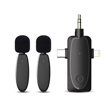Imagem de MAXTOP Microfone de lapela SoundGuard AP003 sem fio | Pro Studio de 48 kHz | Alcance de 393 pés | Redução de ruído | Compatível com câmeras iPhone, Android e DSLR | Ideal para vídeos de negócios e