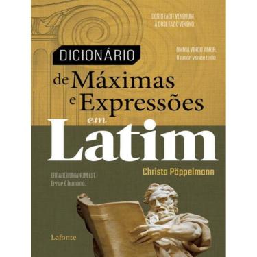 Imagem de Dicionario De Maximas E Expressoes Em Latim