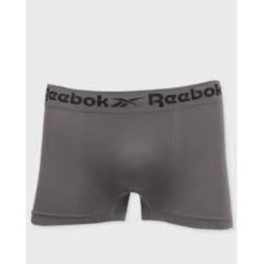 Imagem de Cueca Masculina Boxer Box Microfibra Reebok Polo Wear, Cinza, GG