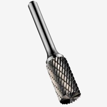 Imagem de 2X Lima Rotativa Cilíndrica Metal Duro 10Mm X 20 Haste 1/4