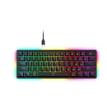Imagem de Teclado Mecânico Redragon Akali K642 Rgb Preto Switch Brown