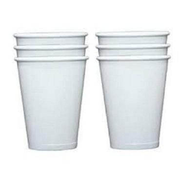 Imagem de Copo De Papel Biodegradável 200ml Branco - Pacote Com 50Un