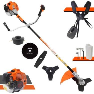 Imagem de Roçadeira Máquina de Corta Grama Vulcan VR520-H À Gasolina 2T 52cc 2,5