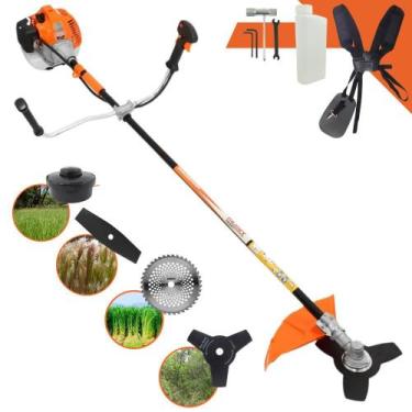 Imagem de Roçadeira Multifunções Vulcan VR520H À Gasolina 2 Tempos 52cc 2,5HP de