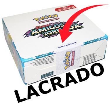 Imagem de Box 36 Boosters Cards Pokémon Ev 9 Amigos De Jornada Original Lacrado 