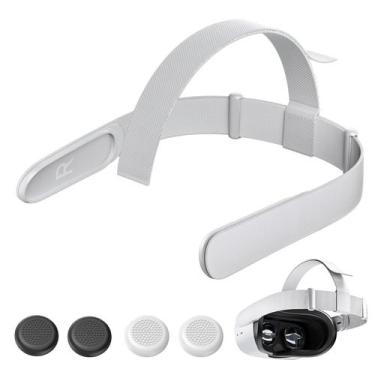 Imagem de Alça de cabeça de reposição AOJAKI para fone de ouvido Quest 2 VR