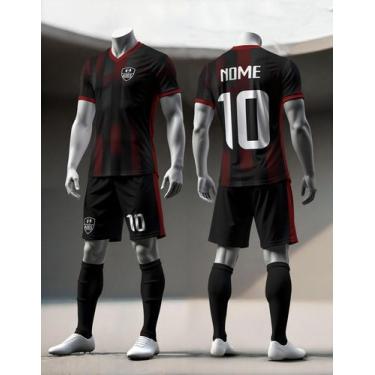 Imagem de Kit de Uniforme Personalizado com 18 Peças + Brinde - Ases, M, Unissex
