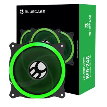 Imagem de Fan Cooler 120mm 1.300 Rpm 12V LED Verde Conector 4 Pinos