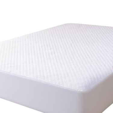 Imagem de Capa de Colchão Impermeável Matelado Casal Padrão Branco