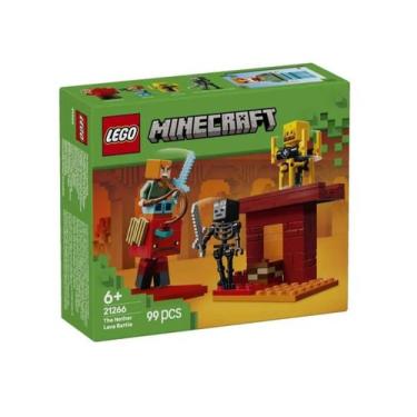 Imagem de Lego Minecraft A Batalha de Lava No Nether  Lego