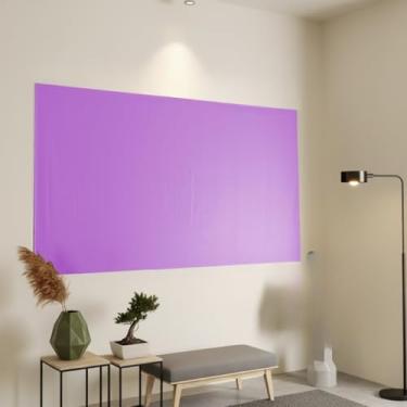 Imagem de Cortina Painel Blackout Para Sala Quarto Cozinha Impermeável Antivento Com Design Moderno(LILAS,135X215)