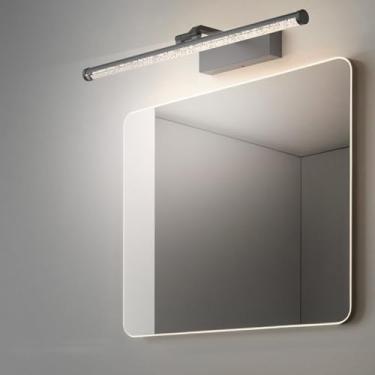 Imagem de Luz de espelho LED Lâmpadas de parede de banheiro à prova d'água 180° Lâmpada de parede rotativa Iluminação de imagem Ângulo ajustável Iluminação de parede moderna Banheiro Sala de estar Quarto (Luz