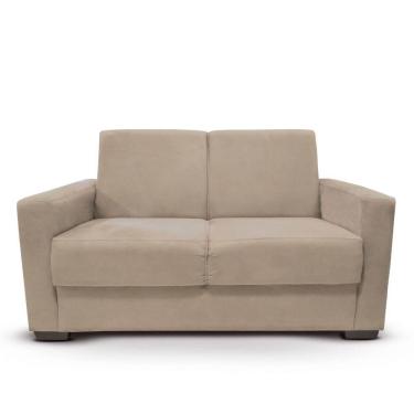 Imagem de Sofá Estofado 2 Lugares Sala Estar Recepção Lavínia Suede