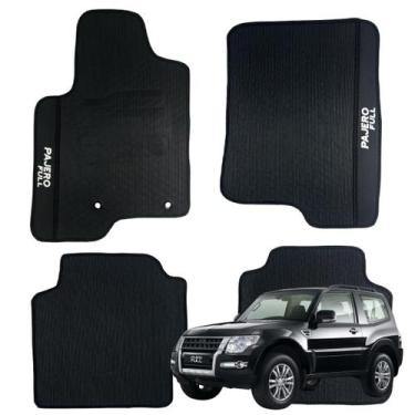 Imagem de Jogo de Tapete Para Pajero Full 1999 2000 2001 2002 a 2021 Kit Automot