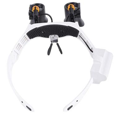 Imagem de 3x, 4x, 5x, 6x, 7x, 10x Ligna da Faixa de Cabeça Com 21 Combinações, Lupa de LED de Mãos Livres para Trabalho de Precisão, Relógio Reparando Com Diferentes Lentes Conjuntos