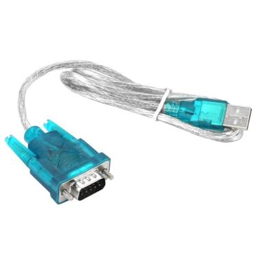 Imagem de Adaptador de Cabo de Programação PLC de USB a RS232, a Mais Nova Porta Serial USB de Atualização para o Módulo TTL, Transmissão de Sinal Rápida e Estável, Compacto e Leve, 100%