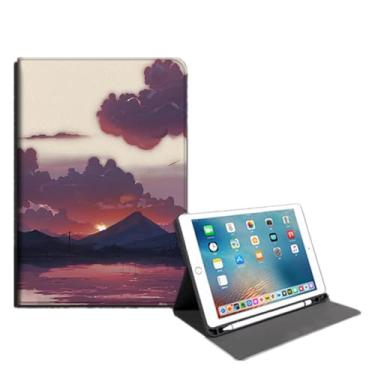 Imagem de Yzlvigrous Capa para ipad Mini 6 Gen 2021/ipad Mini 7 Gen 2024, Capa Fina de Suporte PU de 8.3 Polegadas com Despertar/sono Automático, Visualização em Vários Ângulos