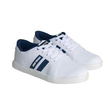 Imagem de Tênis Masculino Adulto Street Mormaii Stripe 2 203358, White, 39