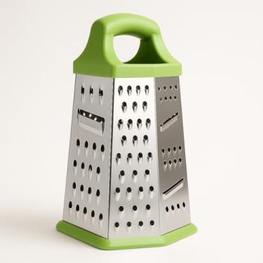 Imagem de Ralador Multicortes 6 Faces Inox – Cortes Precisos para Alimentos Queijo, Legumes e Frutas – Acabamento Premium