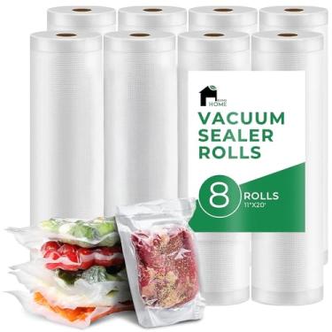 Imagem de EconoHome Sacos de vedação a vácuo resistentes para alimentos – sacos de armazenamento a vácuo de grau comercial, herméticos e à prova de vazamentos para Sous Vide, preparação de refeições,