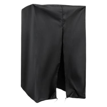 Imagem de simhoa Capa para Barra Fixa de Ginástica em Nylon Multifuncional para Homens e Mulheres, Premium, Preta, Acessório Prático para Academia, Altura 209 Cm