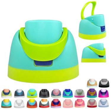 Imagem de Tampa de substituição para garrafa de água Owala Freesip, acessórios para Owala Free Sip, tampa superior de garrafa de água de um botão compatível com Owala Cup 473 ml, 680 g, 946 ml, 1,134 g, à prova