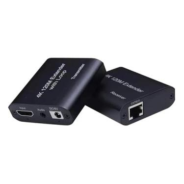Imagem de Extensor Hdmi 120 Metros Ativo, Hdmi Extender Tx/rx 4k