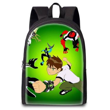 Imagem de Mochila escolar Bens 10 Anime para crianças