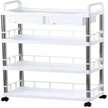 Imagem de Prateleira de armazenamento ajustavel para organizar com gavetas, e espacosa