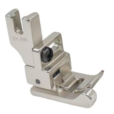 Imagem de oshhni Calcador ajustável e robusto para uso doméstico e industrial, totalmente em aço, acessório para máquinas de costura computadorizadas de base plana, Esquerda