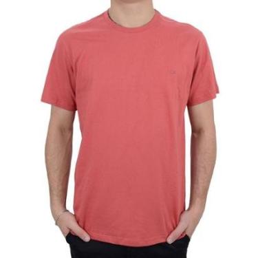Imagem de Camiseta Masculina Ogochi MC Essencial Slim Vermelha - 0064-Masculino