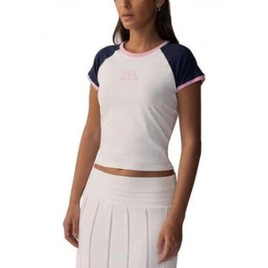 Imagem de Camiseta Fila Slim Letter F12l01908 ORIGINAL-Feminino