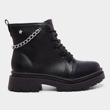Imagem de Bota Coturno Infantil Molekinha Corrente Menina-Feminino