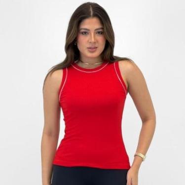 Imagem de Blusa Malwee Regata Canelada Feminina-Feminino