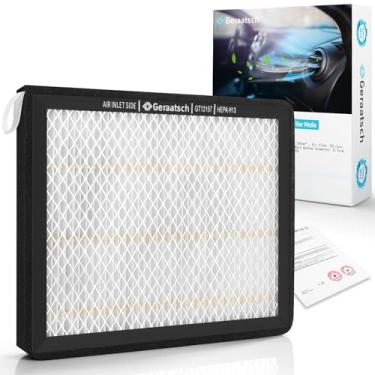 Imagem de Geraatsch Filtro de ar de cabine HEPA com grão de carbono ativado, testado 99,95% de filtração, zero deformação, CF12157 para Camry, Corolla, RAV4, Avalon, Prius, Highlander, Sienna, Venza; Lexus RX