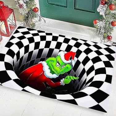 Imagem de Tapete de banheira Hows Grinchs Stoles Christmas Grinchs Anime