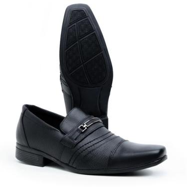 Imagem de Sapato Masculino Social Clássico Bico Fino Confortável Solado Antiderr