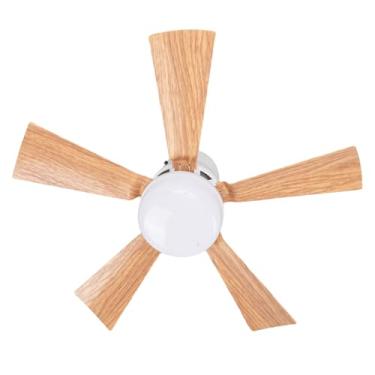 Imagem de TOPINCN Luz do Ventilador de Teto, Ventilador de Teto de Perfil Baixo Com Luz e Controle Remoto Led de de Montagem Embutida Inteligente para Quarto, Quarto de Crianças (M 30W)