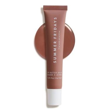 Imagem de Summer Fridays Lip Butter Balm - Hydrating Lip Mask - Shea Butter, Vegan - Vanilla Beige - 0.5 Oz