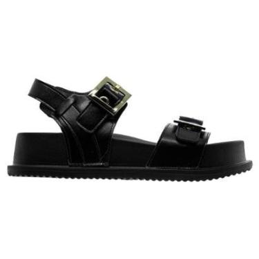 Imagem de Sandália Feminina Flatform Santinelli 1550 Preto-Feminino