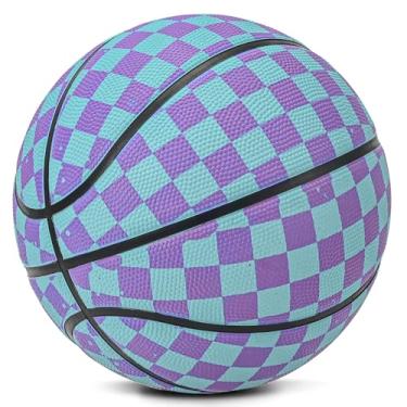 Imagem de PQKEFO Basquete infantil juvenil tamanho 4 (64,8 cm) bolas de basquete premium para uso interno e externo para meninos e meninas, jogar no quintal, parque, praia e piscina
