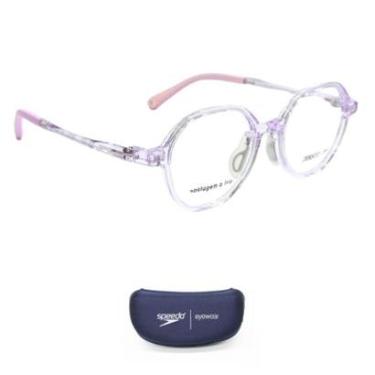 Imagem de Armação de Grau Infantil Speedo SPK7012 R02 Cristal Roxo-Unissex